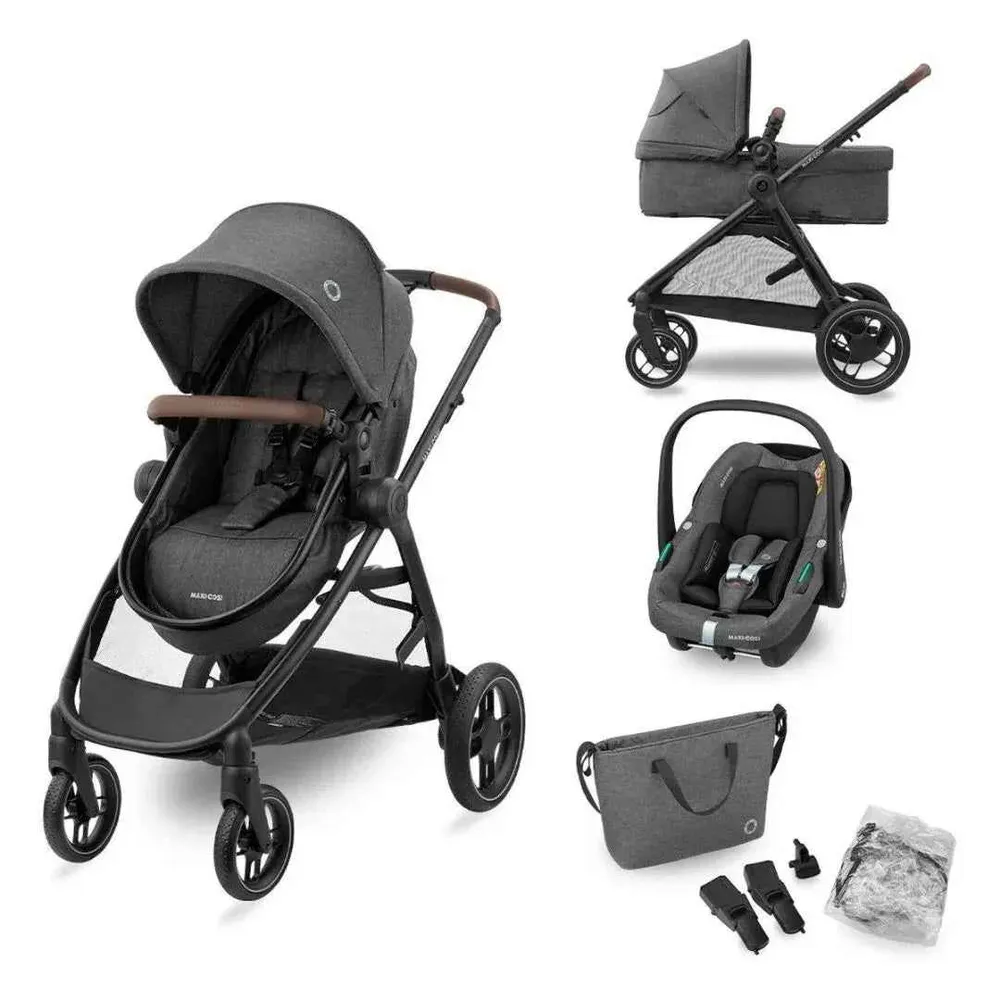 Maxi Cosi® Dječja kolica 3u1 Zelia S Dark Grey