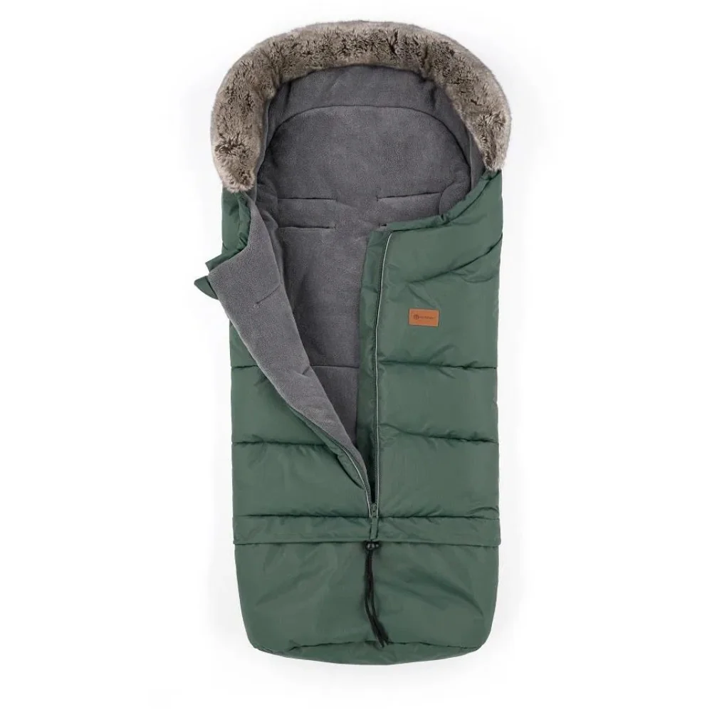 PETITE&MARS Footmuff Arctic 4 u 1 zimska vreć za kolica, Veritable Khaki