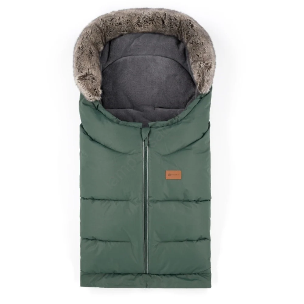 PETITE&MARS Footmuff Arctic 4 u 1 zimska vreć za kolica, Veritable Khaki