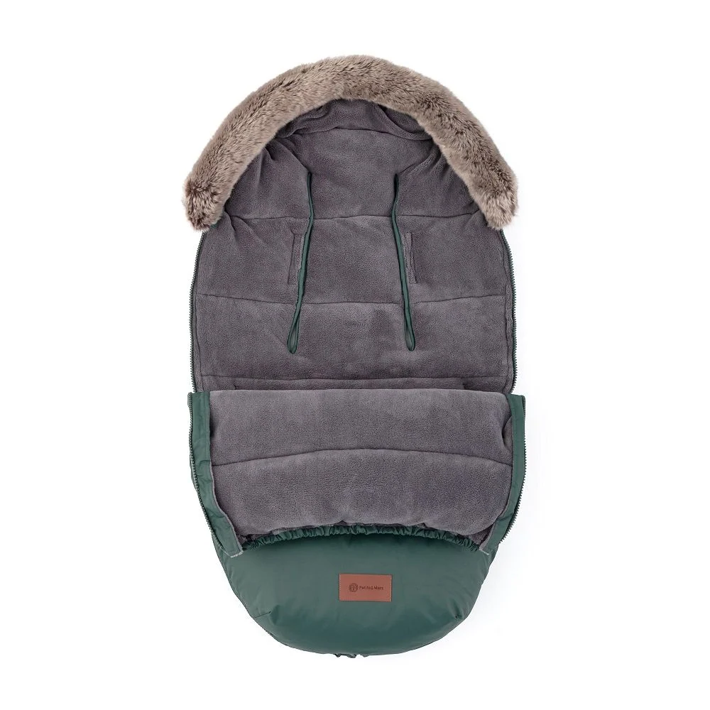 PETITE&MARS Footmuff Comfy 4 u 1 zimska vreć za kolica, Veritable Khaki