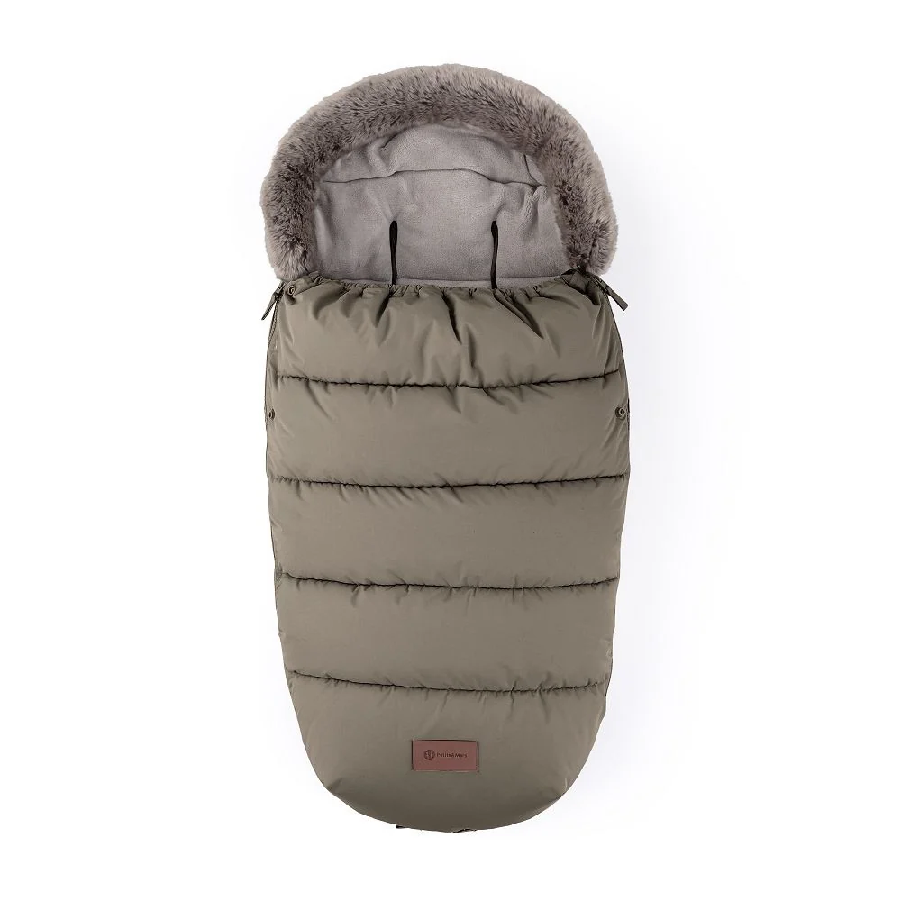PETITE&MARS Footmuff Comfy 4 u 1 zimska vreć za kolica, Mocha Mousse