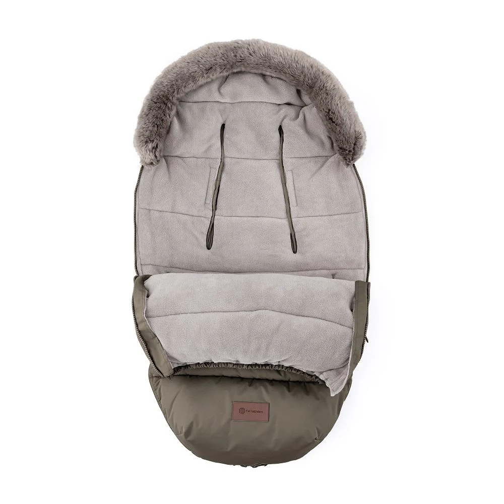 PETITE&MARS Footmuff Comfy 4 u 1 zimska vreć za kolica, Mocha Mousse