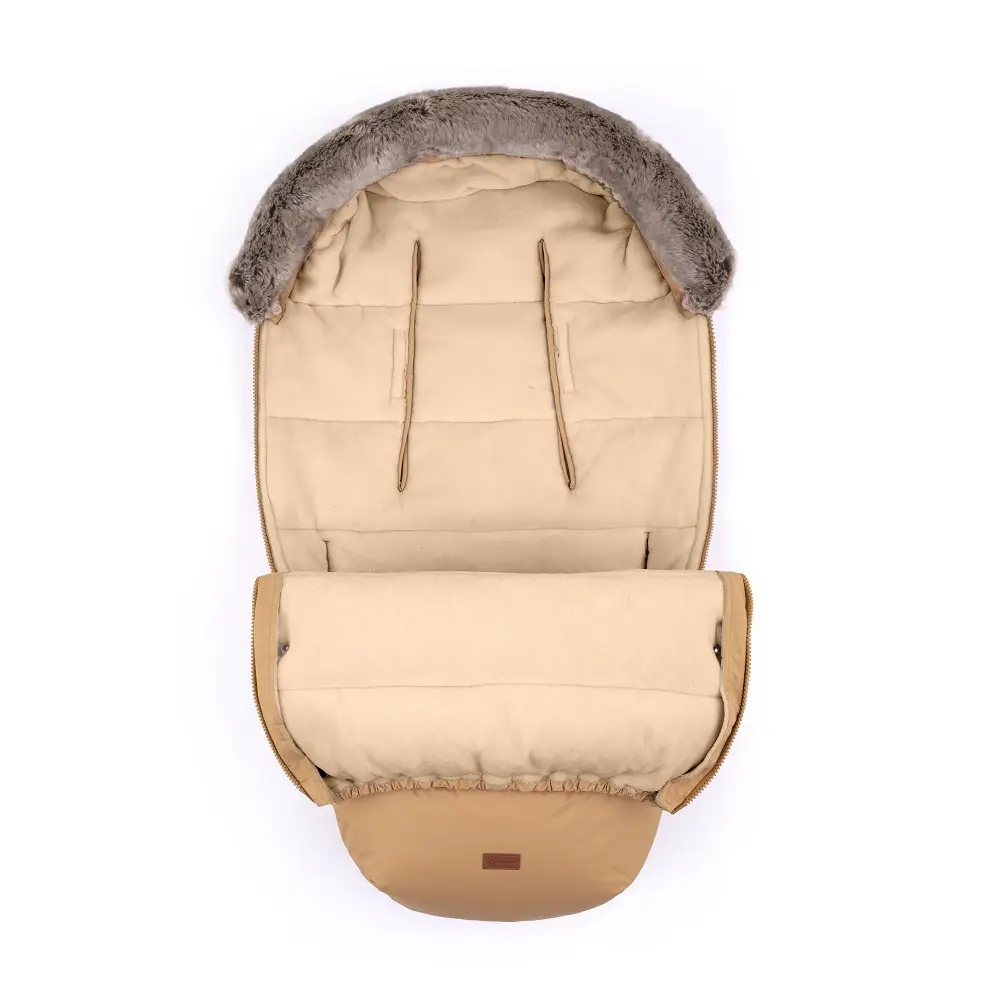 PETITE&MARS Footmuff Comfy 4 u 1 zimska vreć za kolica, Elegant Caramel/Beige