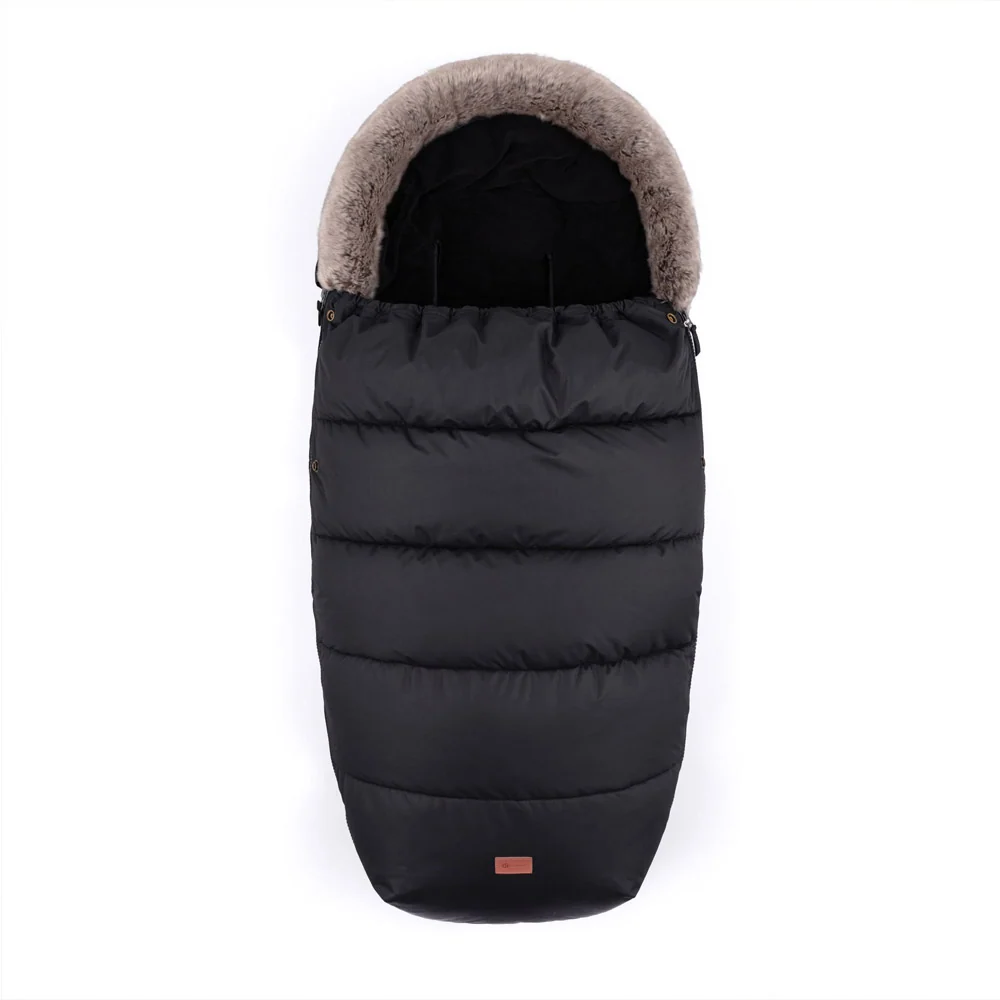 PETITE&MARS Footmuff Comfy 4 u 1 zimska vreć za kolica, Forever Black