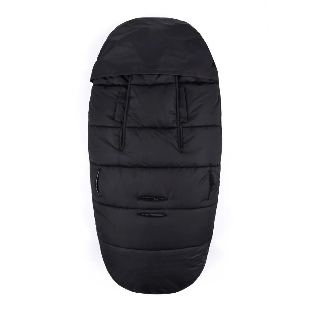 PETITE&MARS Footmuff Comfy 4 u 1 zimska vreć za kolica, Forever Black