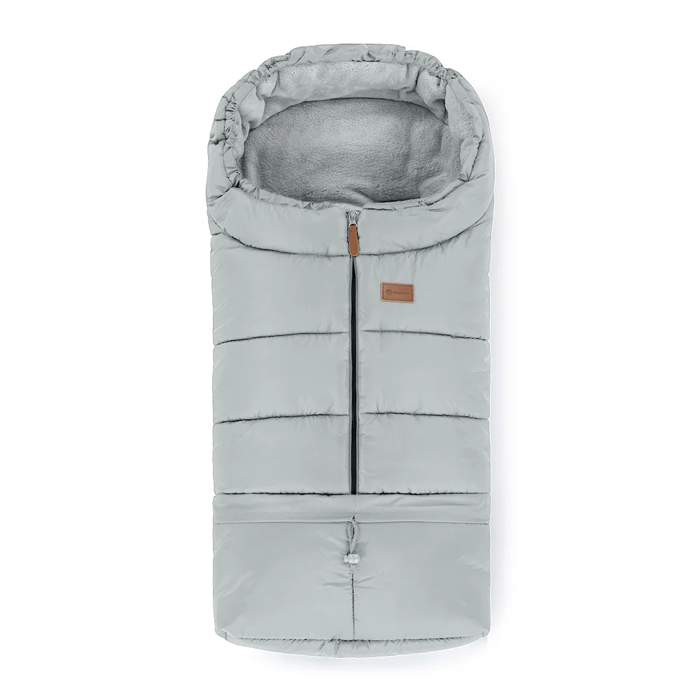 PETITE&MARS Footmuff Jibot 3 u 1 zimska vreć za kolica, Quiet Grey
