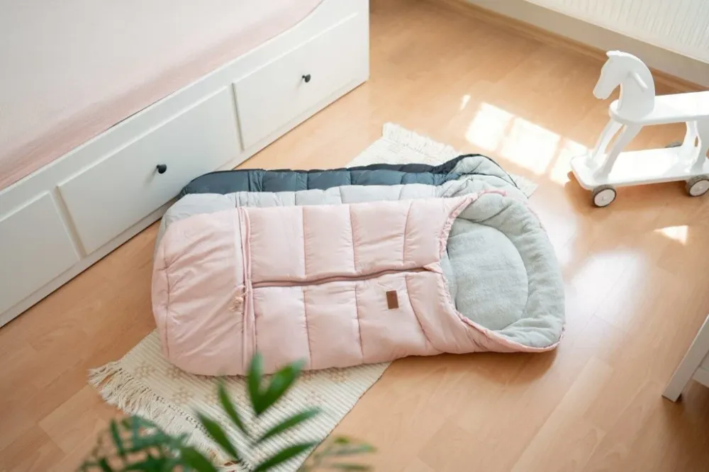 PETITE&MARS Footmuff Jibot 3 u 1 zimska vreć za kolica, Ink Black