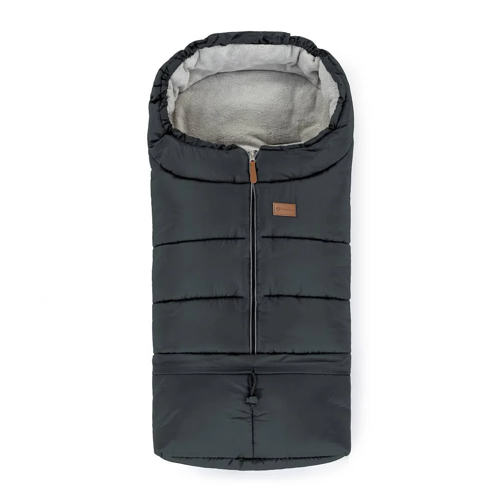 PETITE&MARS Footmuff Jibot 3 u 1 zimska vreć za kolica, Charcoal Grey