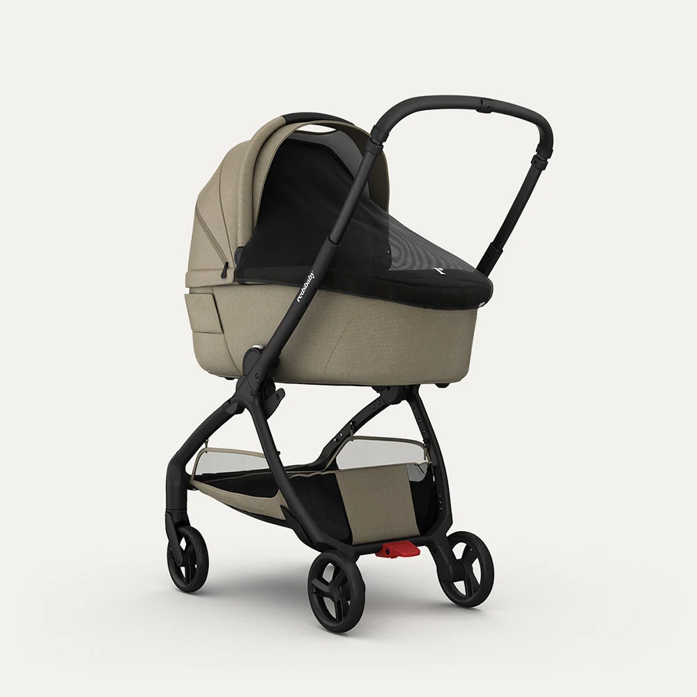 REDSBABY AERON/ONIX COSY zaštitna mrežica protiv komaraca za košaru, Black