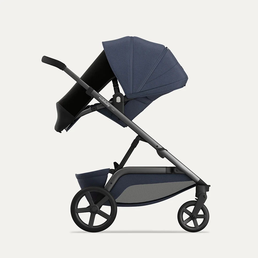 REDSBABY NUVO Sun&Sleep zaštita od sunca za kolica i košaru, Black