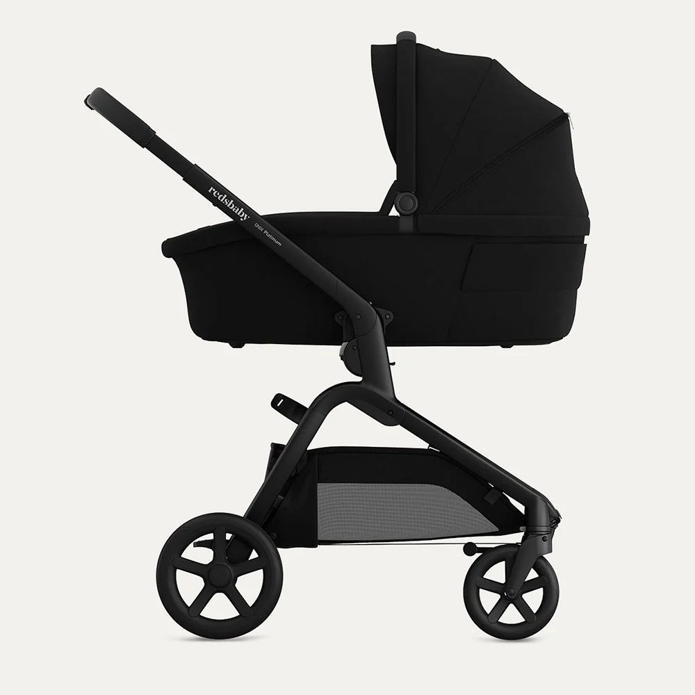 REDSBABY ONIX COSY košara, Platinum Black Twill