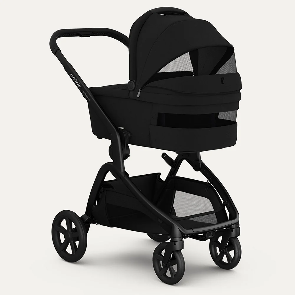 REDSBABY ONIX COSY košara, Platinum Black Twill