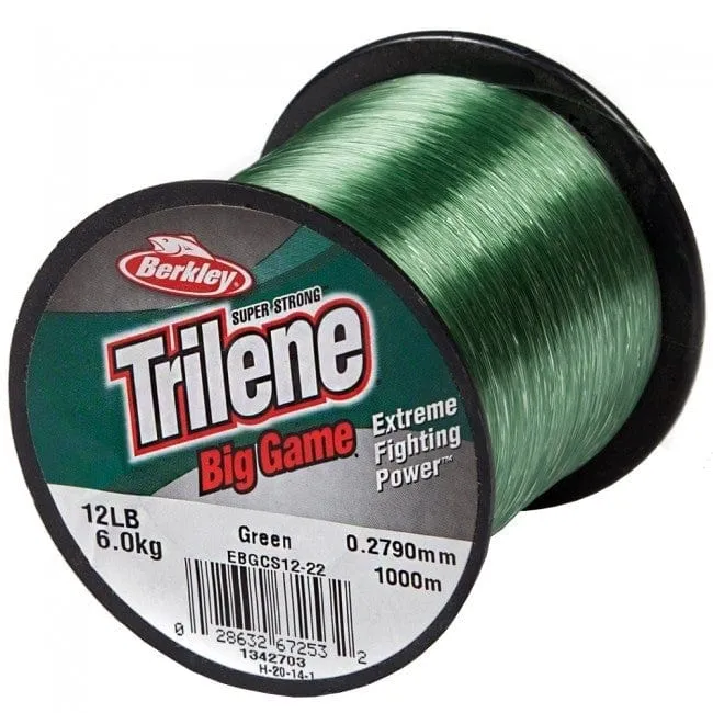 Berkley Trilene Big Game - Green 1/4 Lb Spule 1000m 0.28mm