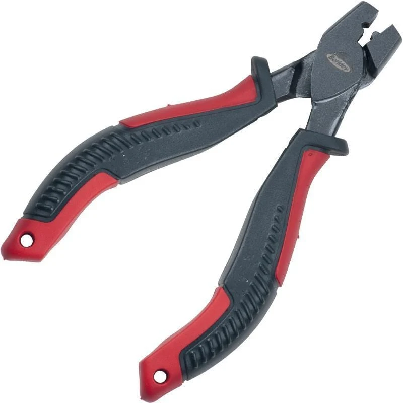 Berkley XCD Sleeve Crimping Pliers Black Red