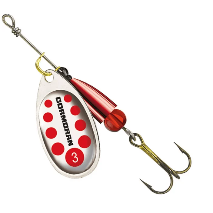 Cormoran Bullet Silver Red Dots #4 12.5g