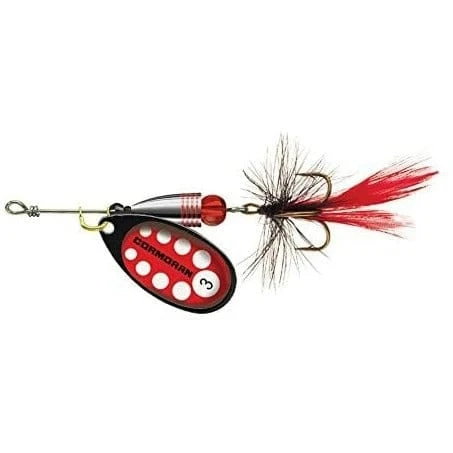 Cormoran Bullet Spinner Black/Red Fly #2 4g