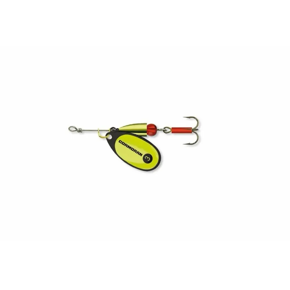 Cormoran Bullet Spinner Black/Yellow Size 2 - 4g