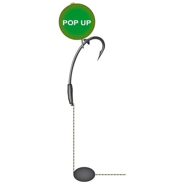 Cormoran PC Pop Up Boilie Rig Size 2