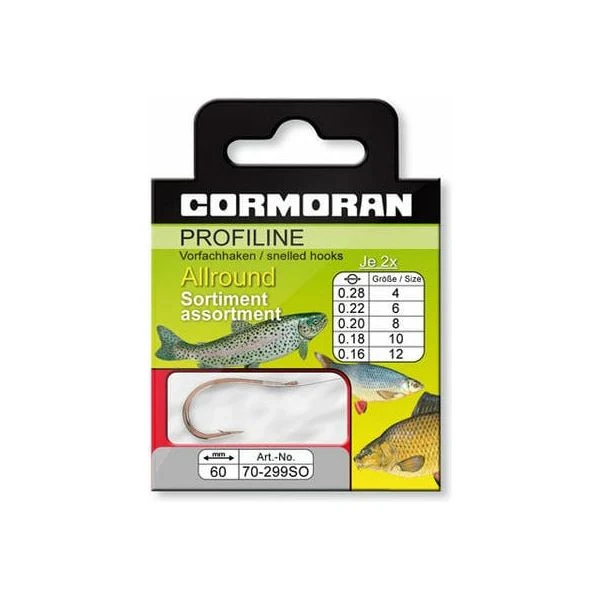 Cormoran PROFILINE All-Round Hook Assortment Bronzed Mix Hooks
