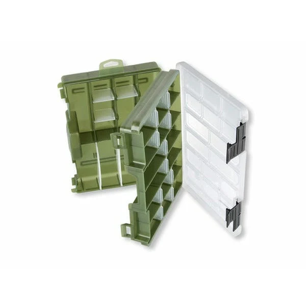 Cormoran Tackle Box 10018 Double-Sided 28x18x7