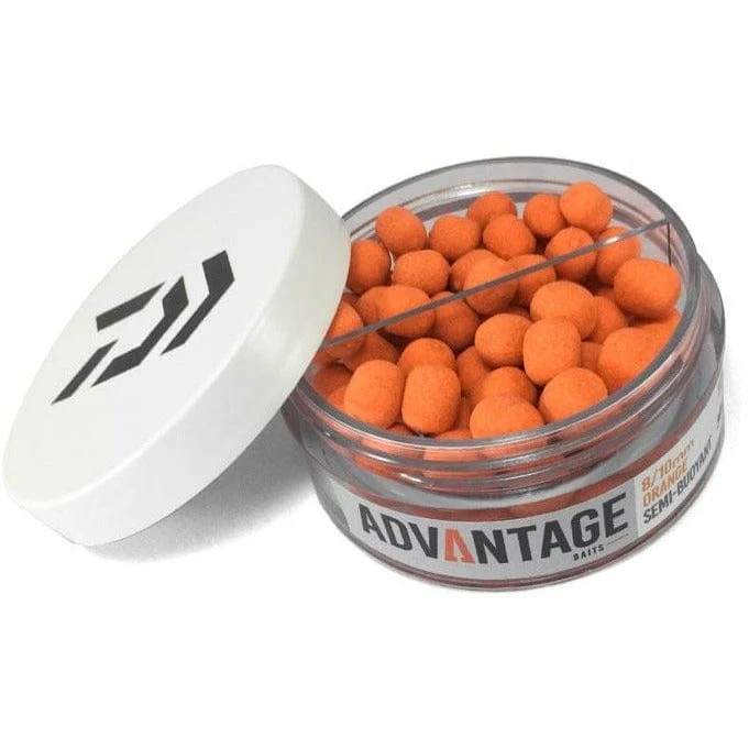 Daiwa Advantage Baits Semi Buoyant Orange 6/8mm