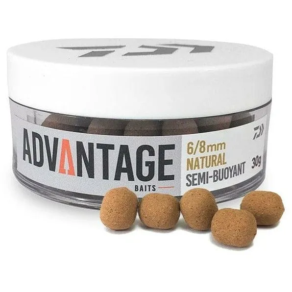 Daiwa Advantage Baits Semi Buoyant Orange 6/8mm