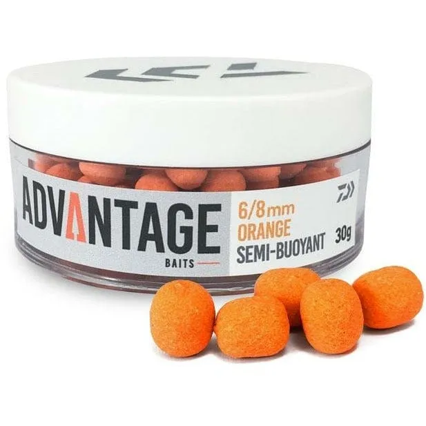Daiwa Advantage Baits Semi Buoyant Red Krill 8/10mm