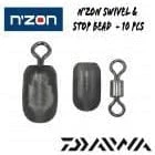 Daiwa N'Zon Swivel and Stop Bead Size Medium