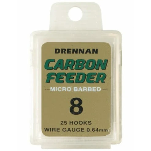 Drennan Carbon Feeder Barbed - Box Package - 25 pcs
