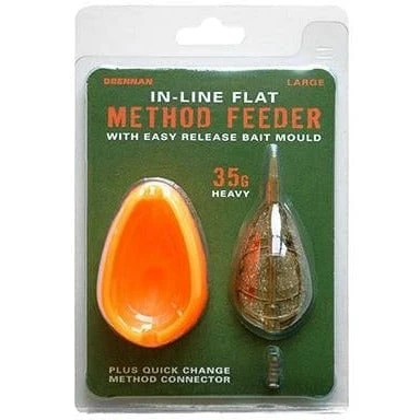 DRENNAN Flat Feeder & Mould Large 35g
