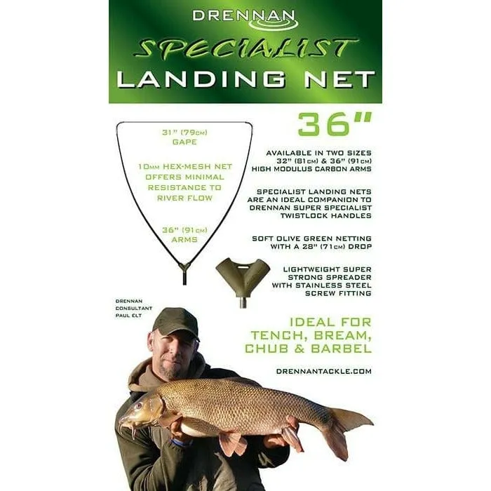 Drennan Specialist Landing Net 36"