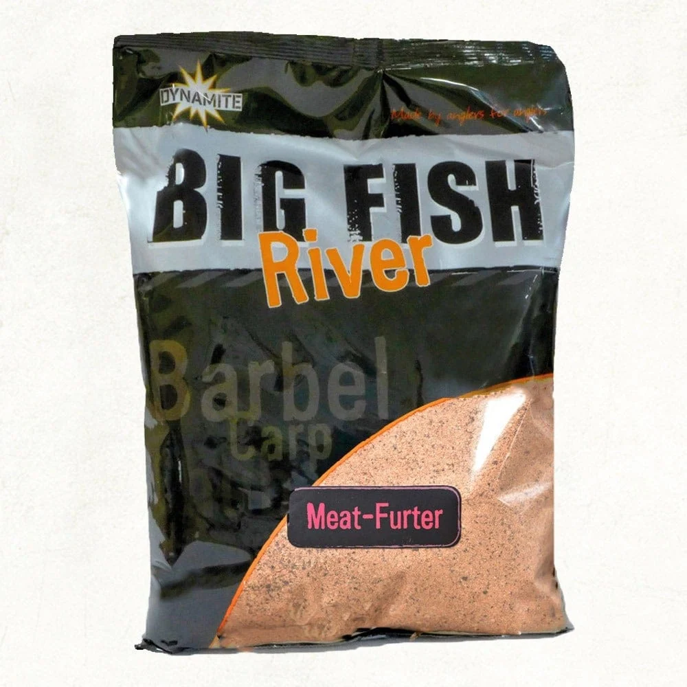 Dynamite Baits Big Fish River Groundbait Meat Furter 1.8kg