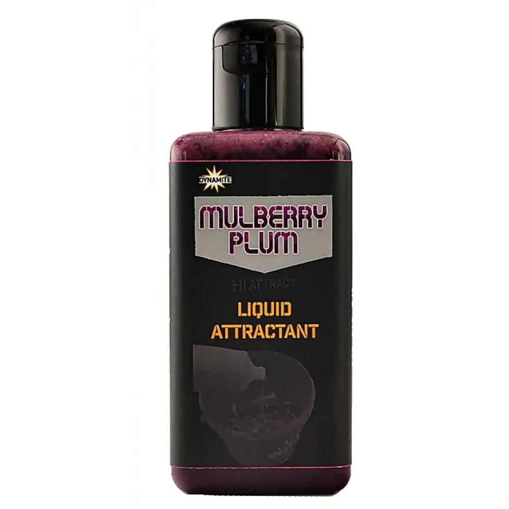 Dynamite Baits Mulberry Plum Hi-Attract Liquid Attractant - 250ml