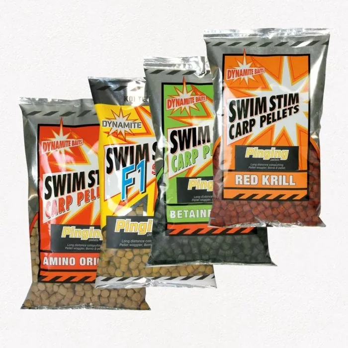 Dynamite Baits Swim Stim Betaine Green Pellets Amino 13mm 900g