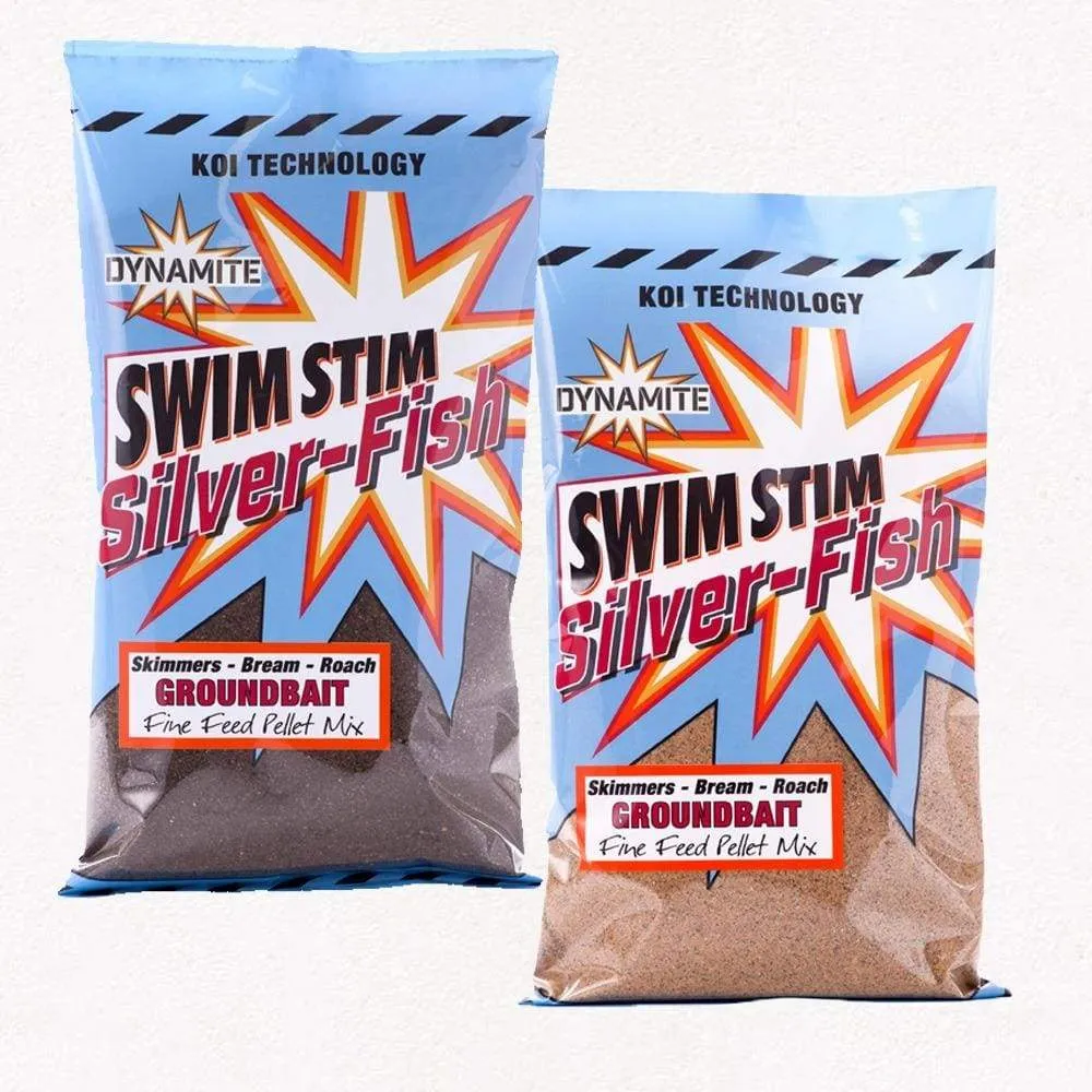Dynamite Baits Swim Stim Commercial Silver Fish Groundbait 900g