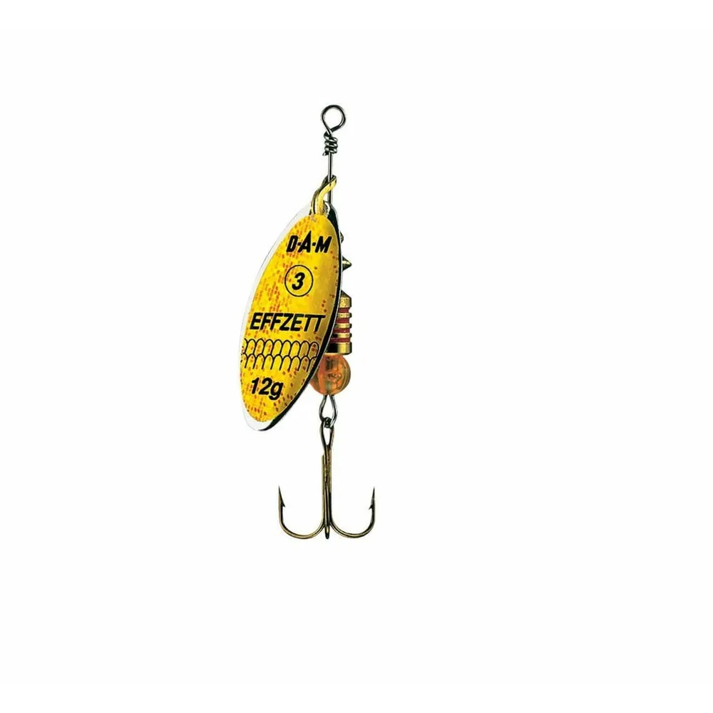 EFFZETT Spinner Predator #3 12g Yellow Glitter - 5126012