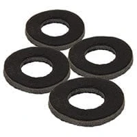 Fox Black Label Leather Washers 4pcs - CBB006