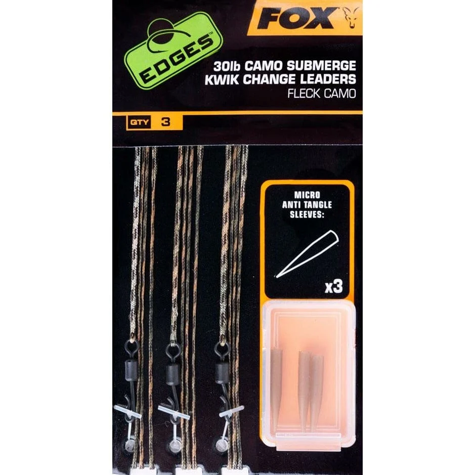 Fox Edges Cam Sub Leader Kwik Change 30lb