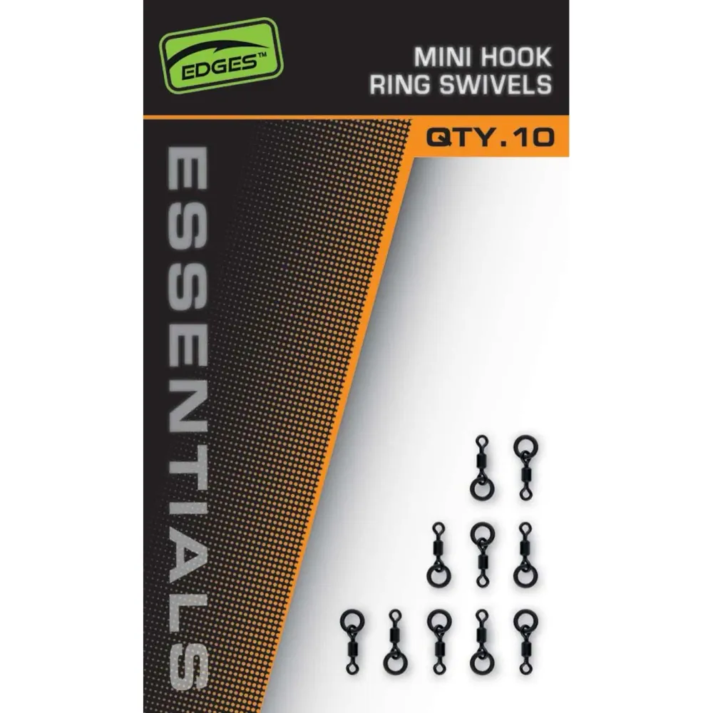 Fox Edges Mini Hook Ring Swivels