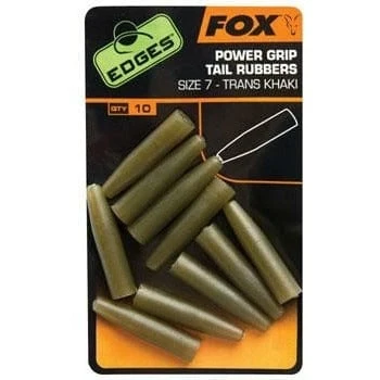 Fox Edges P/Grip Tail Rubbers Size 7 (10pcs)