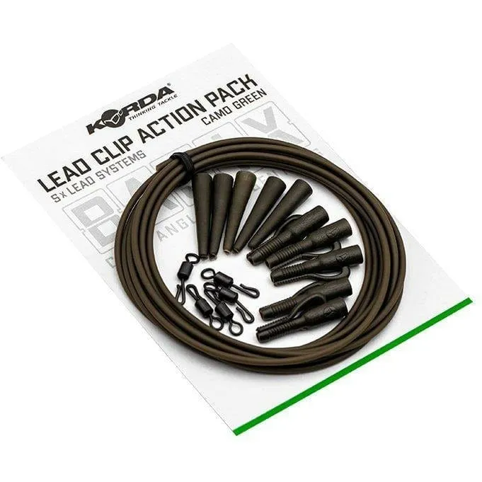 Korda Basix Lead Clip Action Pack - KBX021