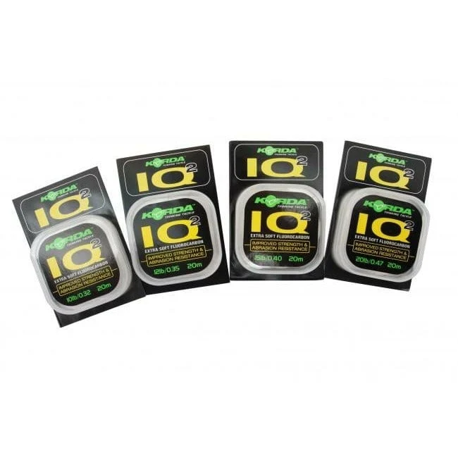 Korda IQ2 Extra Soft Fluorocarbon 20lb 20m
