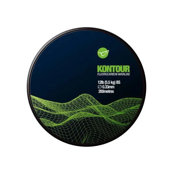 Korda Kontour Fluorocarbon 12lb (0.33mm) 200m