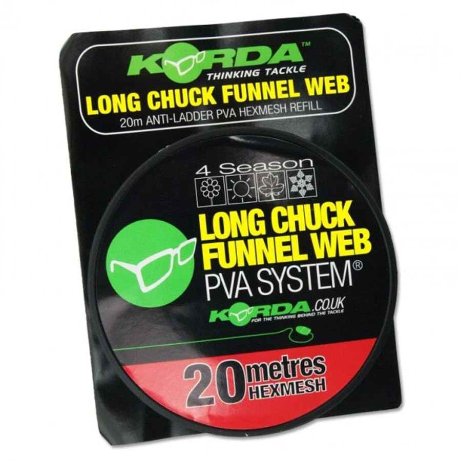 Korda Longchuck Funnel Web Hexmesh 20m Refill
