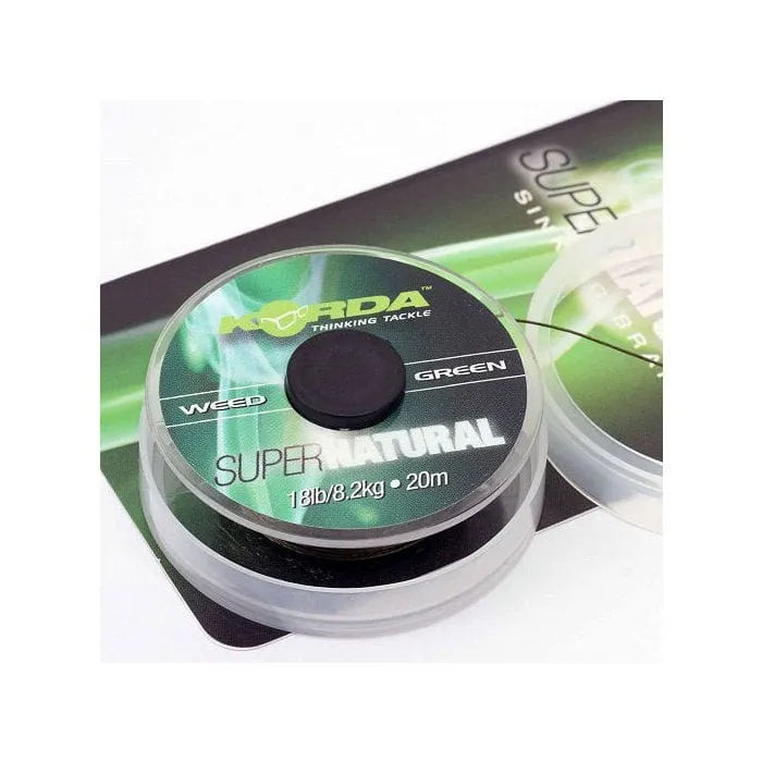 Korda Supernatural Braid Weedy Green 25 lb