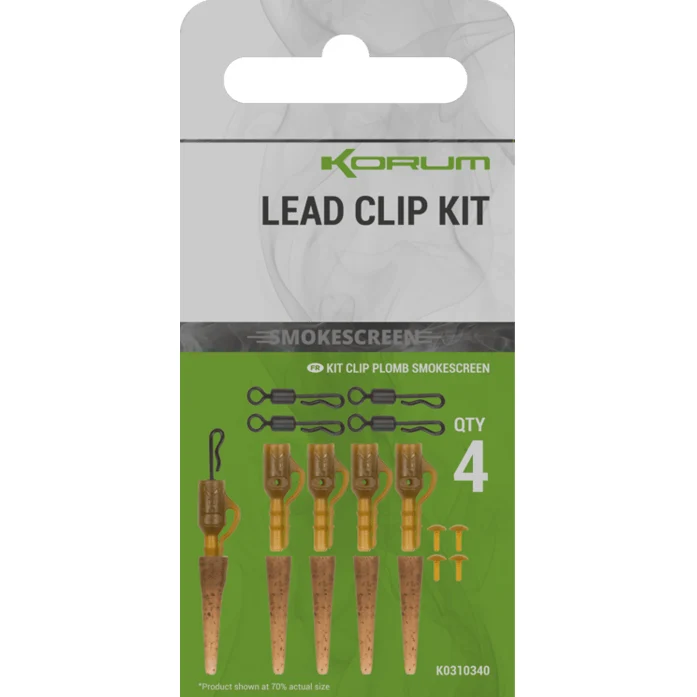 Korum Smokescreen Lead Clip Kit