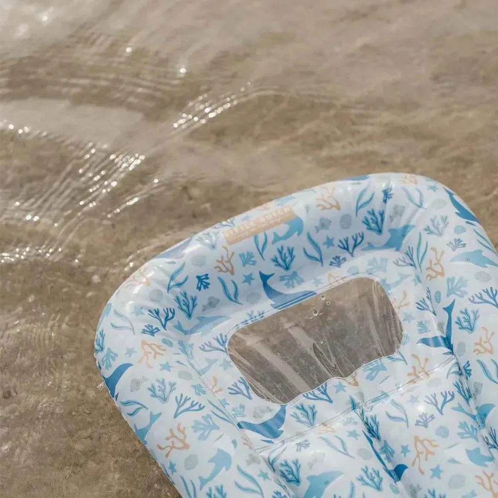 Little Dutch® Napuhljivi madrac za vodu Ocean Dreams Blue