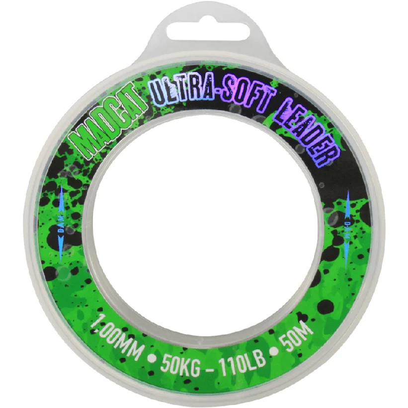 MADCAT 50m Ultra-Soft MONO Leader 1.00mm / 50kg