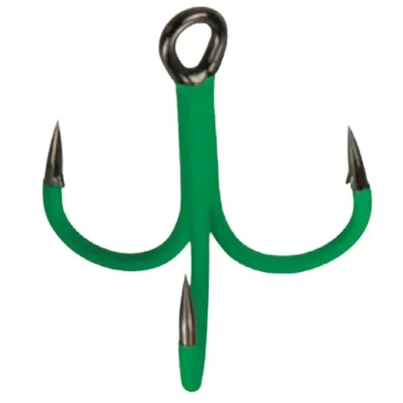 Madcat -Static Treble 6X Hook 1/0 4pcs