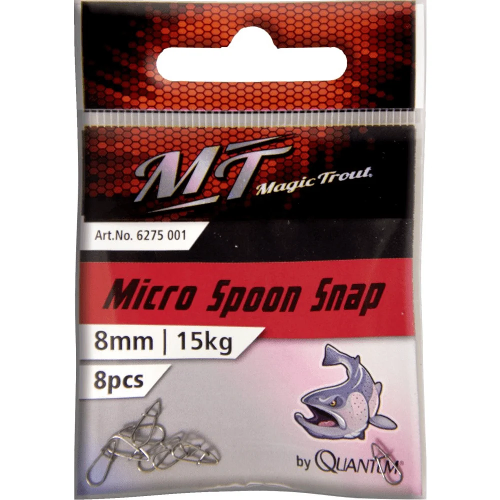 Magic Trout Micro Spoon Snap 8pcs